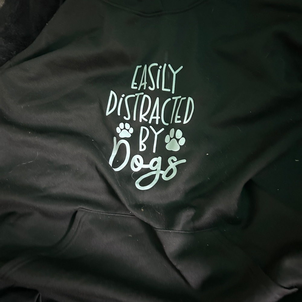 Black Dog Lover Hoodie
